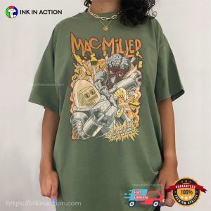 The Swimming in Wave mac miler circles T shirt 3