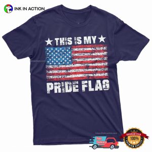 This Is My Pride Flag USA mens american flag shirt 4
