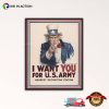 Uncle Sam ‘I Want You’ Vintage Army Recruiting Poster