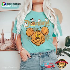 Vintage Comfort Colors Disneyland Mickey Pumpkin Head Disney Tee Shirt