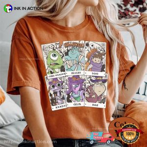 Vintage Monster Tarot Comfort Colors Shirt, Monsters Inc Merch