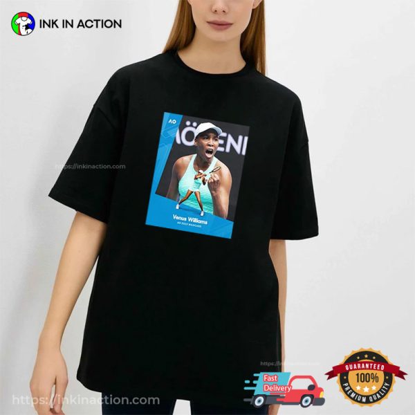 Venus Williams AO 2023 Wildcard Vintage T-shirt