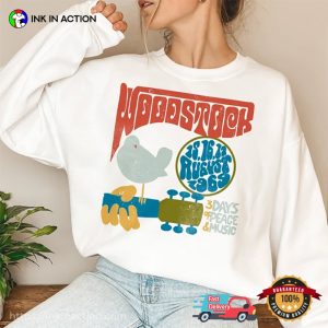 Vintage 1969 Woodstock Concert Graphic Shirt