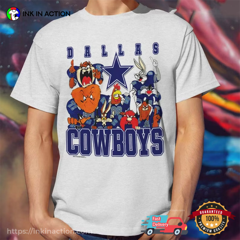 Vintage 1994 NFL Dallas Cowboys Football Graphic Tee - Print your thoughts.  Tell your stories.