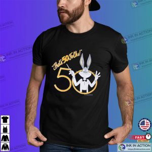 Vintage 90s Looney Tunes, 50th Anniversary T shirt 3