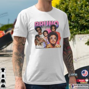 Vintage Bruno Mars Hip Hop Shirt