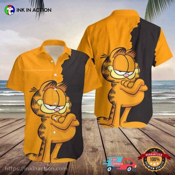 Vintage Garfield Hawaiian T-shirt