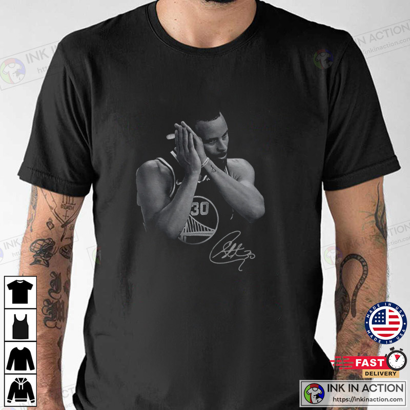 Vintage Steph Curry, Golden State Warriors T-shirt - Ink In Action