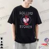 Vintage The Rolling Stones HD Prism Heart Shirt