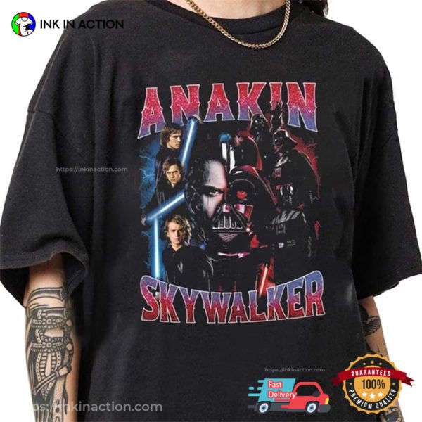 Vintage Anakin Skywalker Darth Vader T-shirt