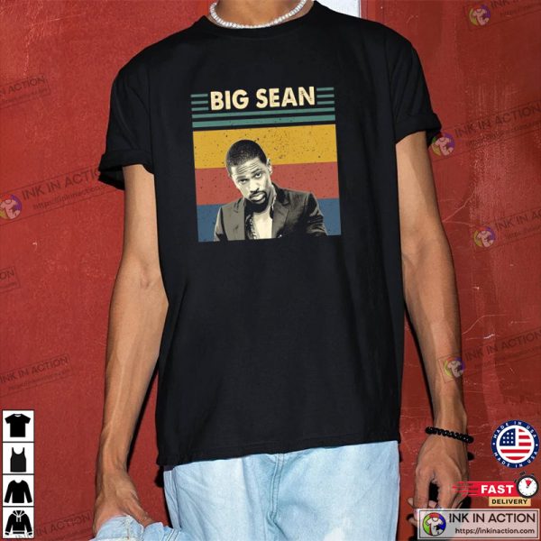Vintage Big Sean Rapper T-shirt