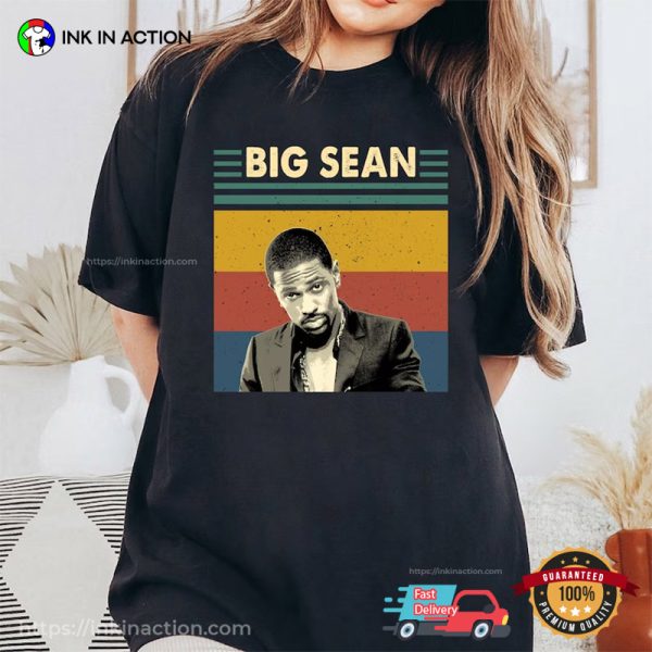Vintage Big Sean Rapper T-shirt