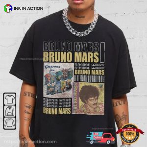 Vintage Bruno Mars Hip Hop 90s Graphic Tee