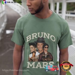 Vintage Bruno Mars Music Gift For Fan Shirt