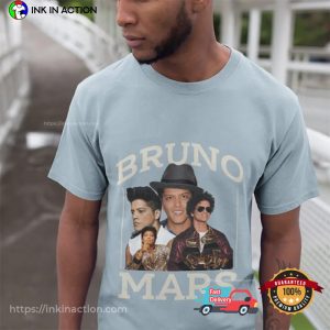 Vintage bruno mars music Gift For Fan Shirt 2