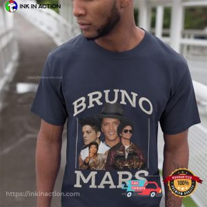 Vintage bruno mars music Gift For Fan Shirt 4