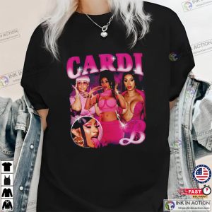 Vintage cardi b concert T shirt 1