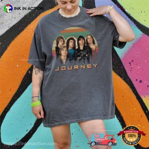 Vintage journey band, rock gift T shirt 4