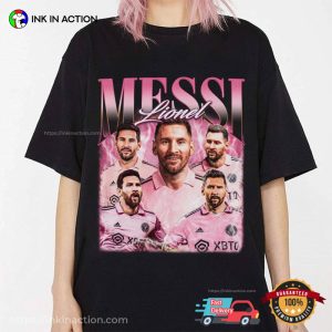 Vintage Messi Inter Miami Graphic Tee