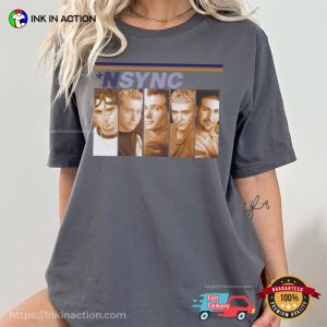 Vintage nsync 90s Boy Band no strings attached T shirt 1