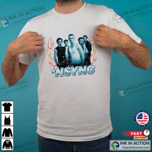 Vintage NSYNC 90s Flames T-Shirt