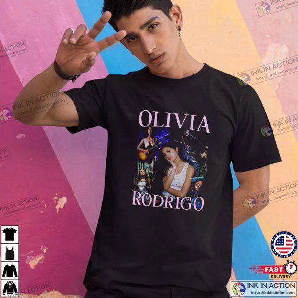 Vintage Olivia Rodrigo Album Music Shirt