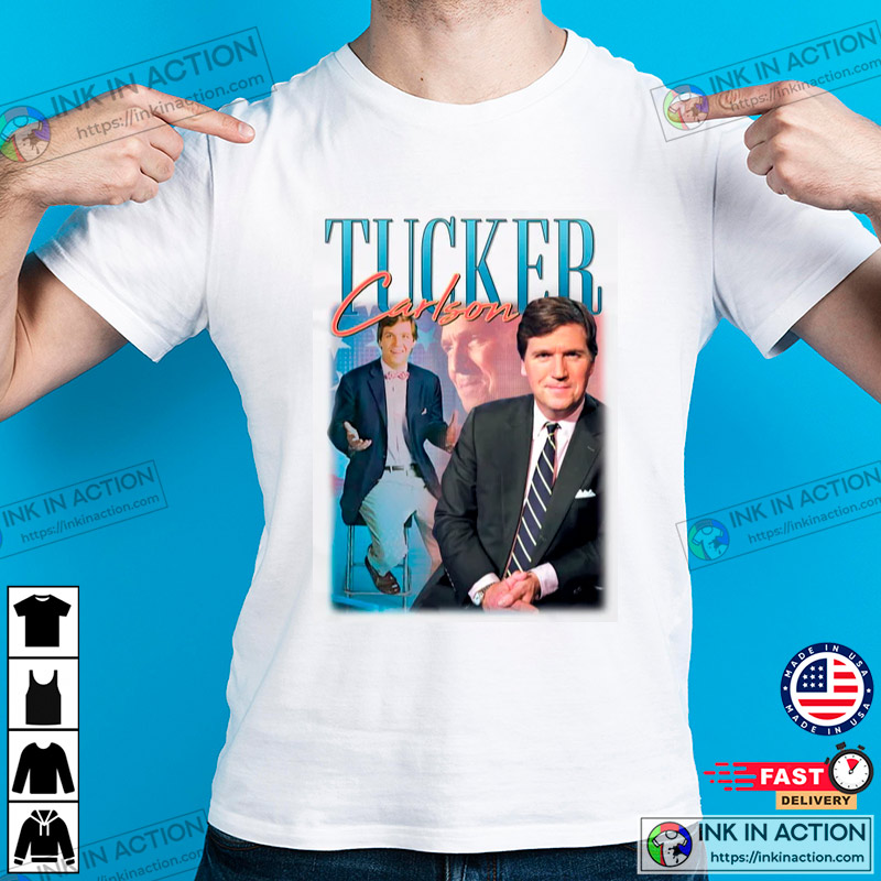 Vintage Tucker Carlson Fox News T-shirt - Print your thoughts. Tell your  stories.