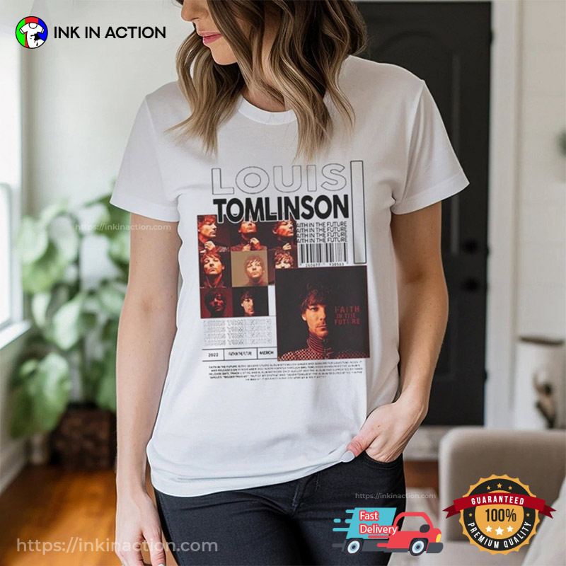 Vintage Harry Styles Louis Tomlinson T-shirt - Ink In Action