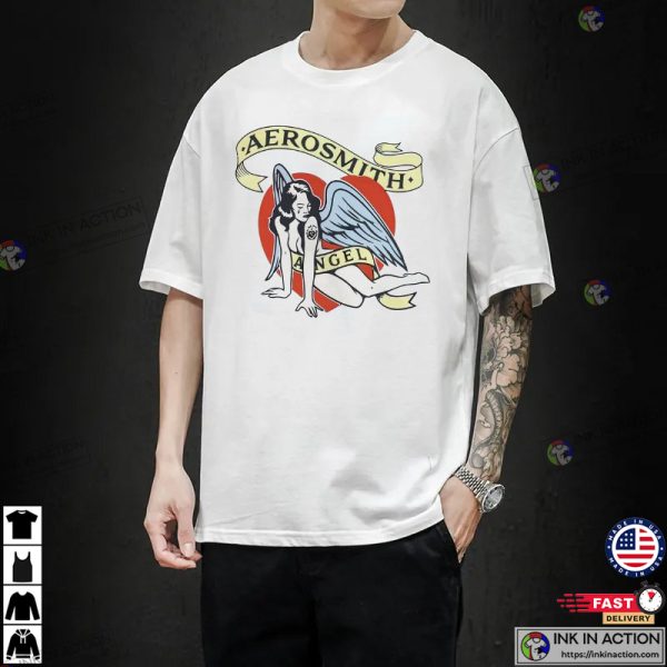 Aerosmith Angel Peace Out Farewell Tour T-shirt