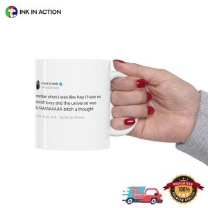 ariana grande 2023, No Tears Left Tweet Mug