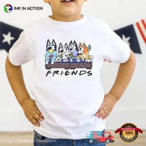 Bluey Friends Kids Birthday Shirt