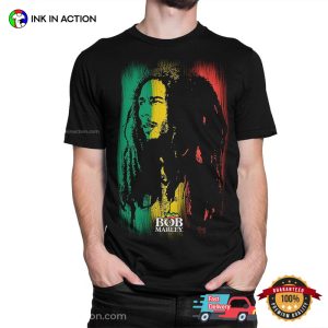 bob marley colours T shirt 2