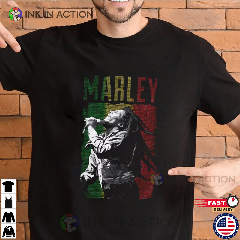 Bob Marley playing football vintage shirt, hoodie, sweatshirt and tank top