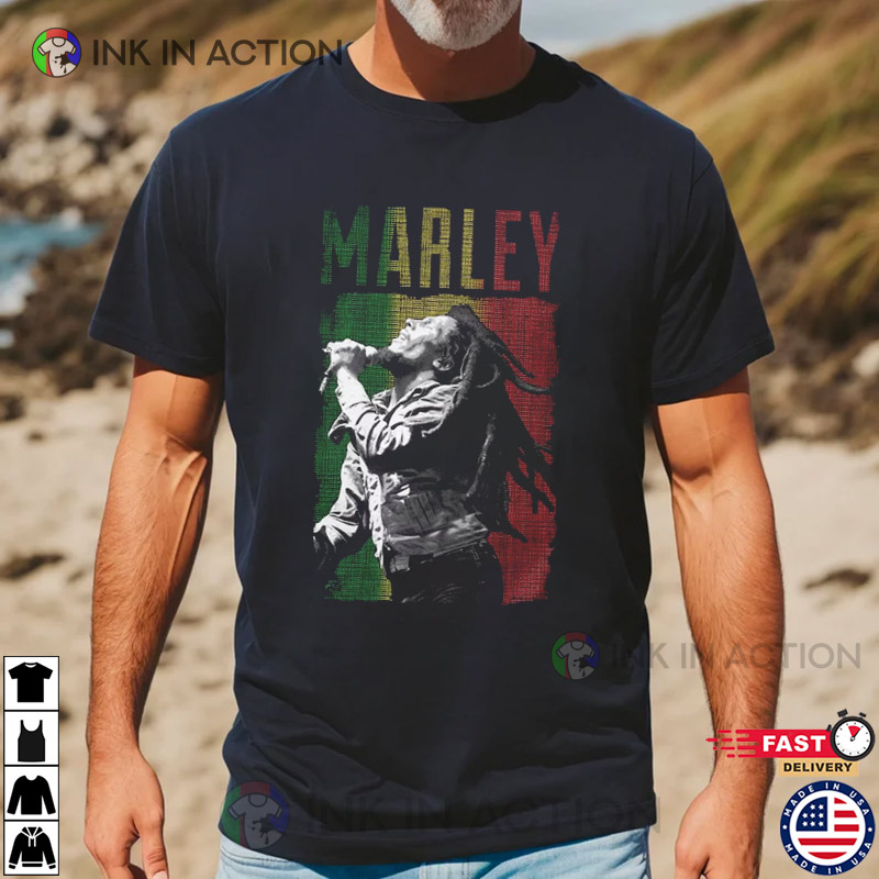 Bob Marley Is This Love Vintage T-shirt - Ink In Action