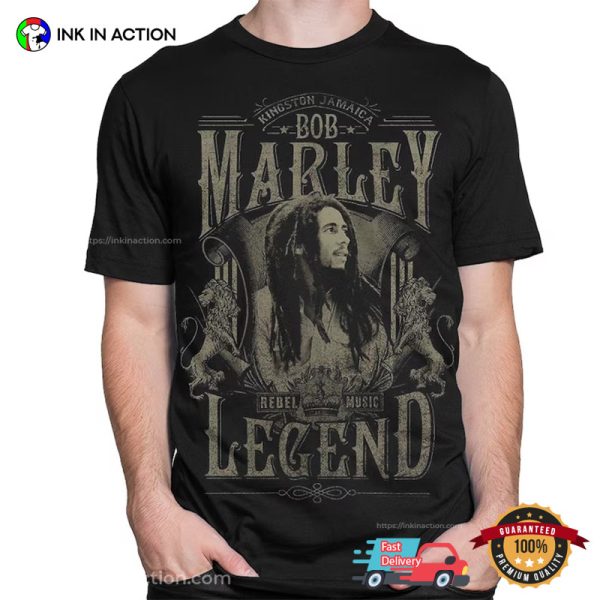 Bob Marley Legend, Bob Marley Albums Vintage T-Shirt