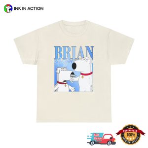 brian griffin, seth macfarlane family guy T shirt 2