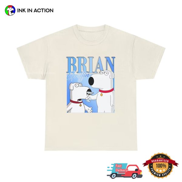 Brian Griffin, Seth Macfarlane Family Guy T-shirt