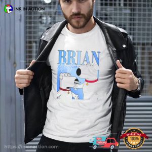 brian griffin, seth macfarlane family guy T shirt 3