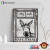 Donkey Hello Sweet Cheeks Poster