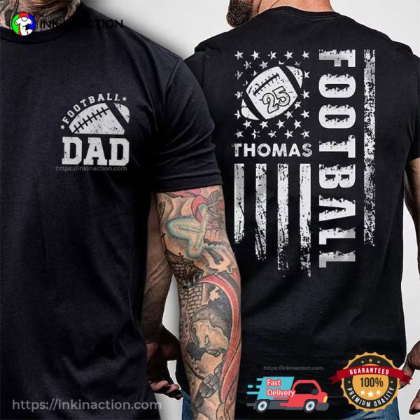 Football Dad, Customized Football Shirt