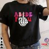 Gayle ABCDEFU Skeleton Hand With Hearts T-Shirt