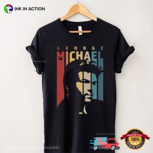 george michael 80s Retro Vintage T Shirt 1