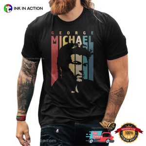 george michael 80s Retro Vintage T Shirt 3