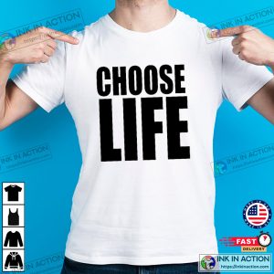 George Michael Choose Life Basic Tee