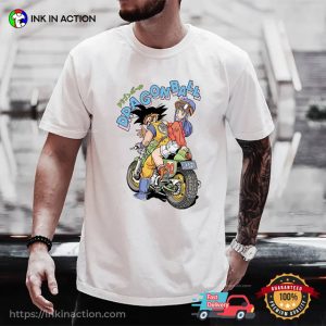 goku bulma Capsule Anime T Shirt 3