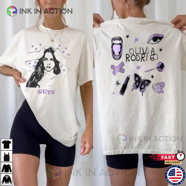 Guts Olivia Rodrigo, Olivia Guts Album Merch