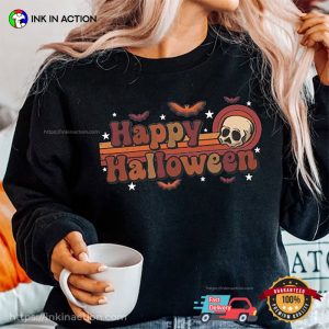 happy halloween halloween night T shirt 2