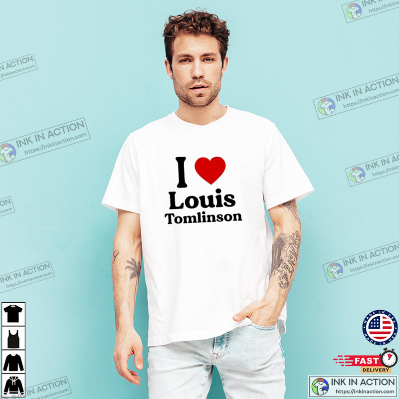 I Love Louis Tomlinson T-shirt - Ink In Action
