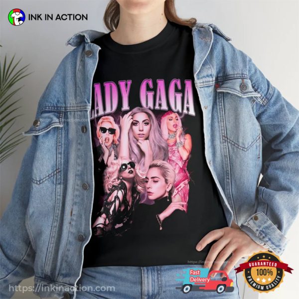 Lady Gaga 2023 Vintage 90s Tee