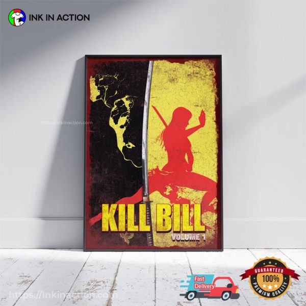 Movie Poster Kill Bill Vol.1 Wall Decor No.4